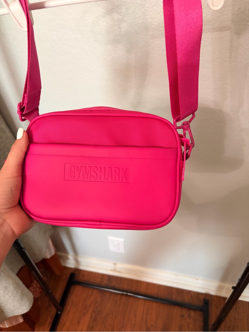 Gymshark Bright Pink Crossbody Bag